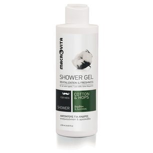 MACROVITA shower gel FOR MEN cotton & hops 250ml