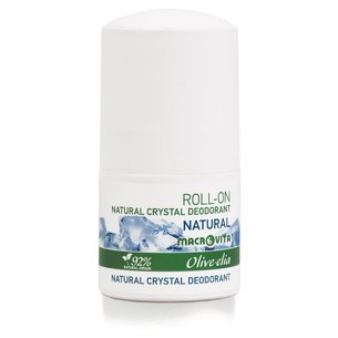 MACROVITA OLIVE-ELIA Deodorant Roll-On mit natürlichen Kristall NATURAL 50ml