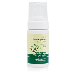 MACROVITA Olive.elia Shaving Foam olive oil & cotton 100ml