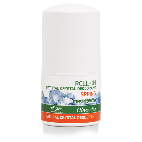 MACROVITA Olive.elia natural crystal deodorant roll-on Spring 50ml
